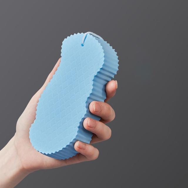 Super Soft Exfoliating Bath Sponge Body Scrubber Shower Brushes Cleaner Pad Body Skin Care Bathroom Supplies