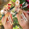 Decorative Parents Bridesmaid Wedding Corsage Chinese Style Corsage Groom Brooch Bride Brooch