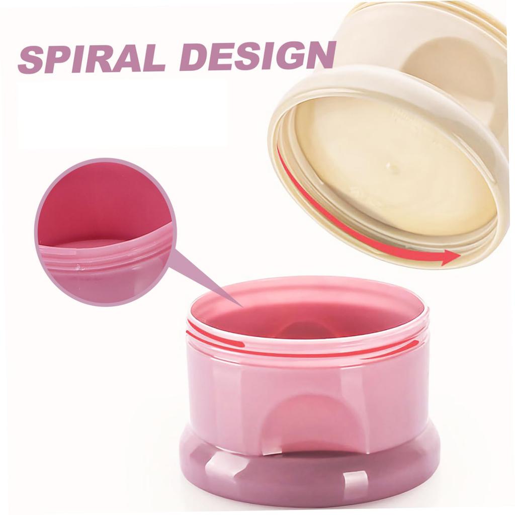 Портативный дозатор сухого молока, набор из 2 трехслойных съемных чехлов для хранения дозатора