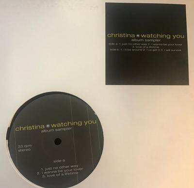 12-дюймовая пластинка CHRISTINA UNDHJEM - Watching You Сэмплер альбома НЕТ Не на лейбле Неизвестный соул/фанк Б/У