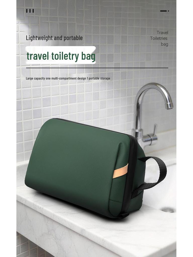 Водонепроницаемая сумка для туалетных принадлежностей, для влажного/сухого использования, большая вместимость, портативная, для бизнеса, спорта и активного отдыха - Унисекс