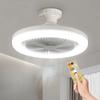 Ceiling Fan With Led Light And 3 Colors Remote Control Chandelier Ceiling Wall Fan Lamp Adjustable For Room Home Decor
