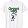 Green Day Flower Pot T-Shirt Funny Cute Kawaii Clothes Tops Graphic T Shirts Cute Birthday Women Unisex Clothing Camisetas Ropa Mujer