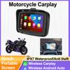 Аксессуары для мотоциклов Carplay Motorcycle IPX7 Водонепроницаемый монитор GPS-навигация Carplay Moto Linux System LCD дисплей