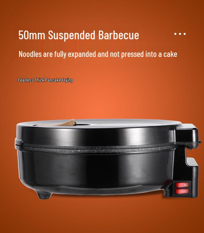 Автоматический электрический антипригарный двусторонний аппарат для приготовления блинов и крепов с функцией безопасного отключения питания