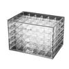 120 Grids Transparent Organizer Acrylic Nail Display Jewelry Makeup Drawer Box