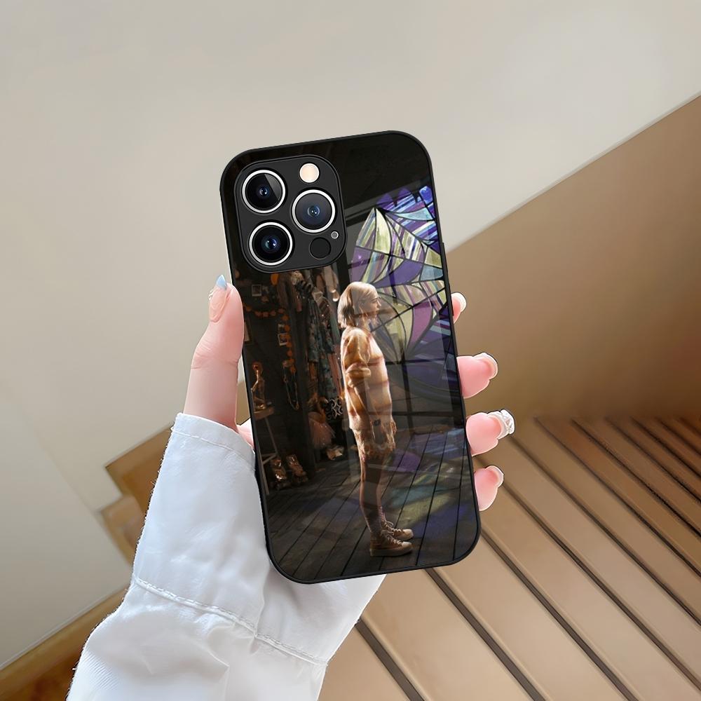 Чехол для телефона Закаленное стекло Для IPhone 13 17 15 16 14 12 11 Pro Max Plus Mini XR XS SE2020 Coque W-Среда Комнатное Окно