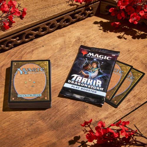 Magic: The Gathering Tarkir: Dragonstorm Play Booster English Version (Box of 30 Packs) MTG Trading Card Wizards of the Coast TDM D42730003