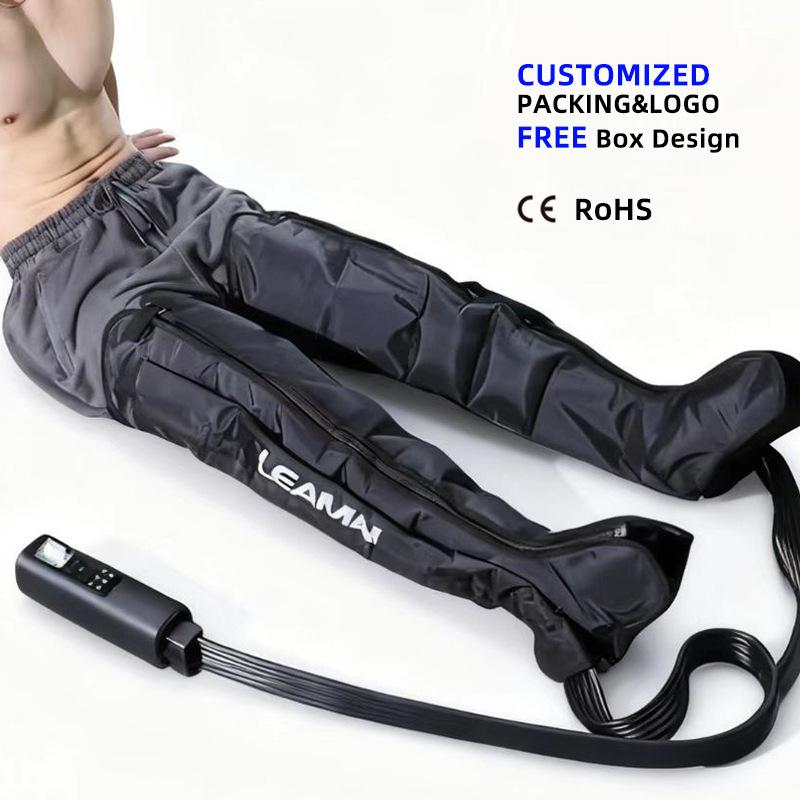 Portable Pneumatic Compression Leg and Foot Device