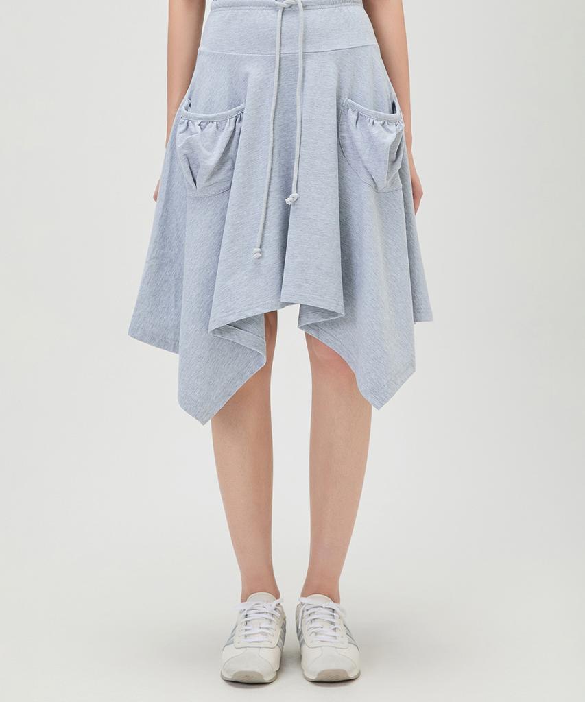 MIXXO Асимметричная эластичная юбка с карманом Re Wmg48Ms_Miwwmg58Qg