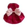 Thin Summer Pet Clothes Big Bow Pet Princess Dress Cute Pet Dog Skirt