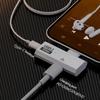 Адаптер USB C 2 в 1 90 градусов Адаптер USB C папа к двойному гнезду Адаптер-удлинитель USB C 3.2 100 Вт Устройство Type C