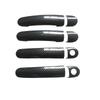 Car Exterior Door Handle Cover Trim for SEAT Ibiza 6J Mk4 6L Mk3 FR Cupra 2004 2005 2010 Plastic Imitation Carbon