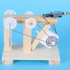 Dynamo Toy Experimental DIY Wood Stem Invention Science Physic Educational Generator for Kids