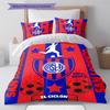 SAN LORENZO Pattern Bedding Set Quilt Cover Pillowcase Home Decor Gift (1 * duvet cover + 2 * pillowcase, without core)