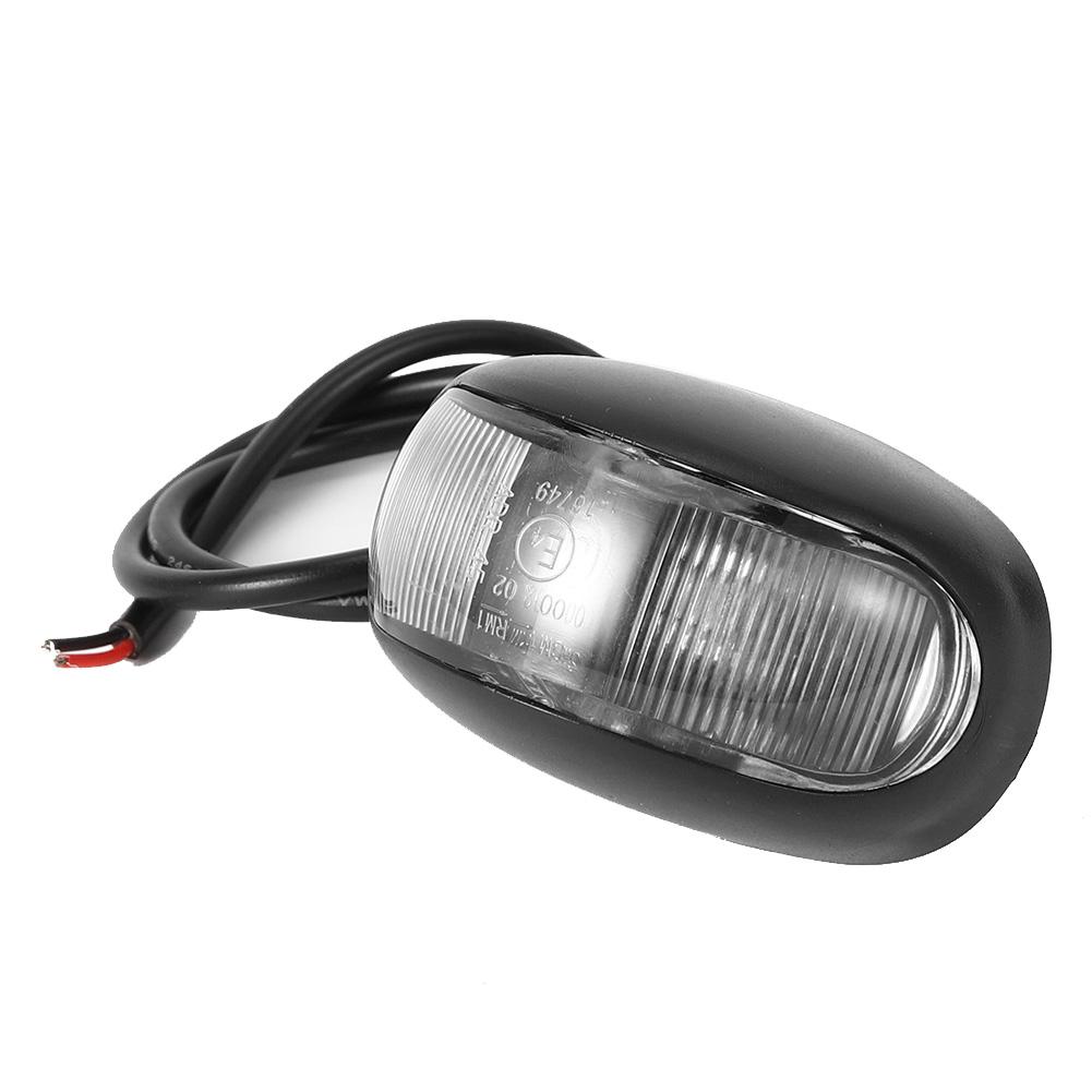2LED Side Marker Light Blinker Signal Indicator Waterproof Bright Lamp for Car Truck 10‑30V