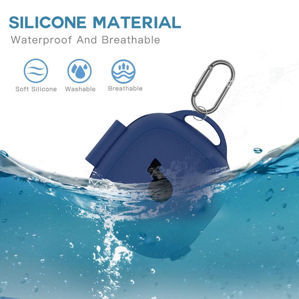 Силиконовый чехол с карабином Мягкий защитный чехол Противоударный защитный чехол Пылезащитный для Anker SoundCore Sport X20