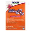 Now Foods Мгновенная энергия B12 2000 мкг, 75 индивидуальных пакетиков по 1 г