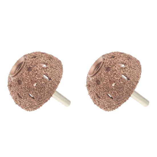 1 Set Tire Buffing Wheel Bowl with Holes Professional Car Tire Repair Grinding Head Workshop Supply