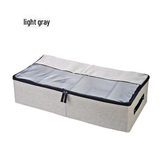 Прозрачный пылезащитный ящик для хранения обуви - экономящий место шкаф для обуви под кроватью