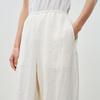 LESS Women's Loose Wide-Leg Hemp-Linen Trousers