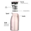 Термос Zojirushi из нержавеющей стали с вакуумной изоляцией 1,9 л