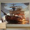 Bedroom Background Cloth Digital Printing Hanging Blanket Dormitory Bed Head Decoration Cloth Living Room Wall Cloth