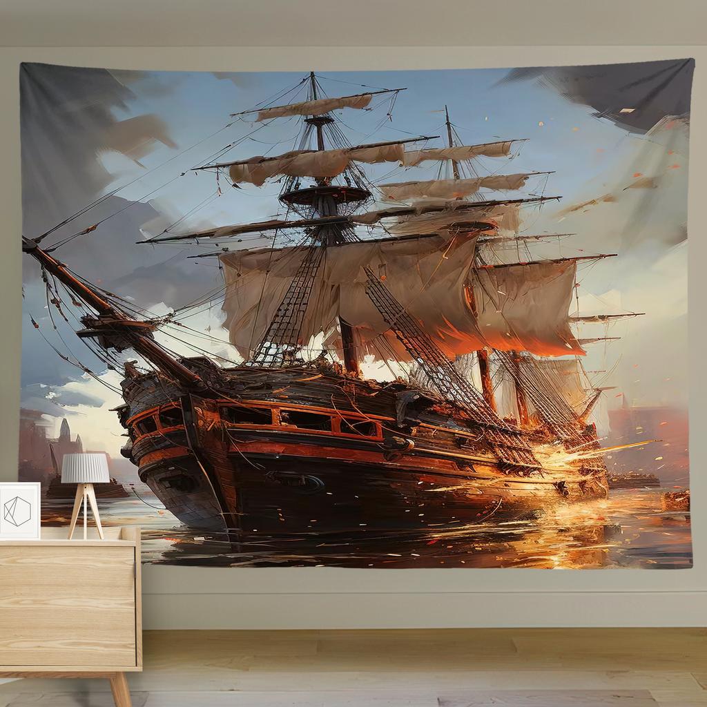 Bedroom Background Cloth Digital Printing Hanging Blanket Dormitory Bed Head Decoration Cloth Living Room Wall Cloth