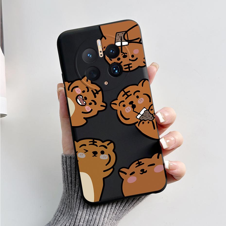 Чехлы для телефона Huawei Mate 50 Pro Милый Кролик Панды Чехол Для Huawei Mate50 Pro Mate 50Pro Мягкий Силиконовый Ударопрочный Задний Чехол