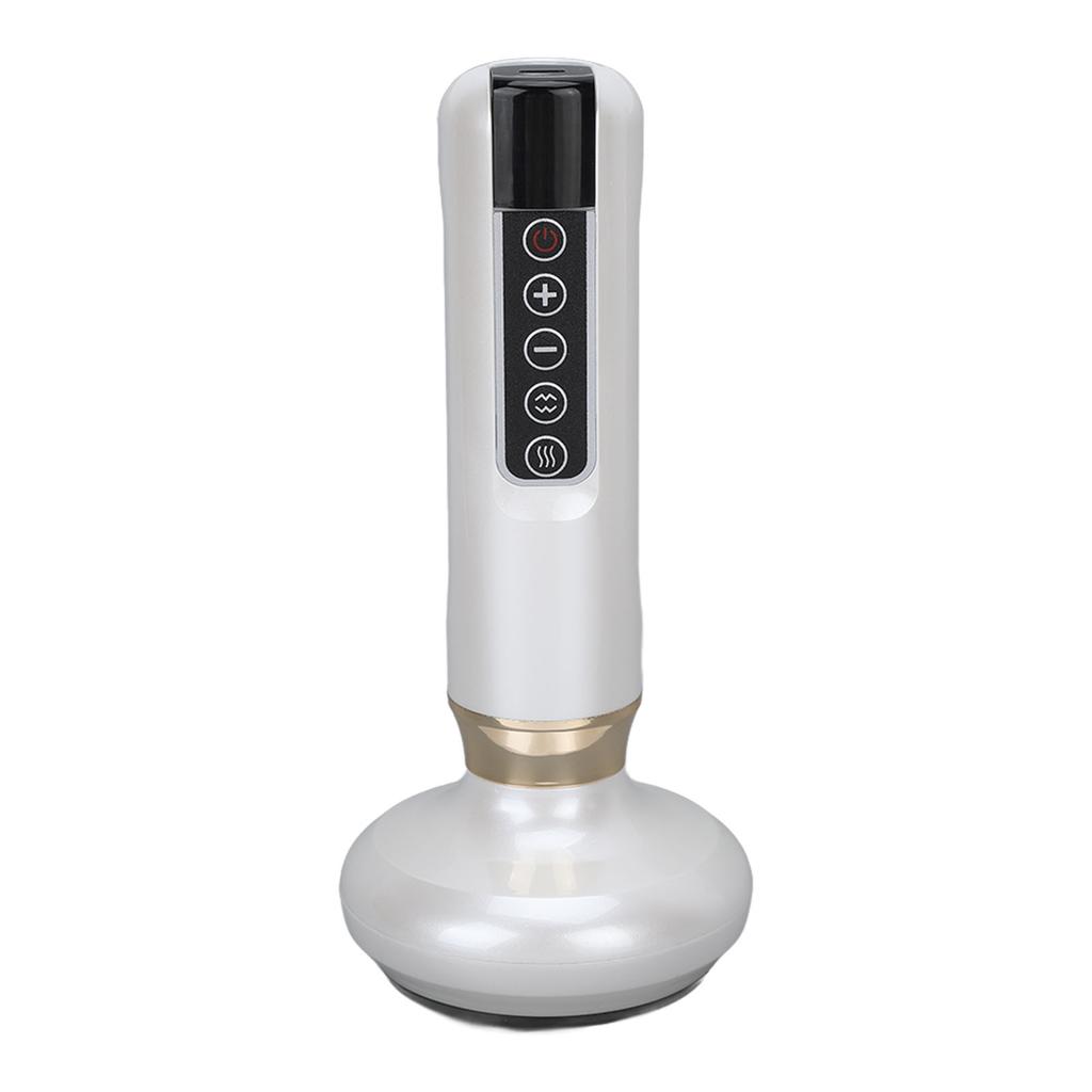 Электрический массажер Гуаша с 12 всасывающими шестернями и стальными шариками. Массаж меридианов с использованием банок отрицательного давления.