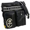 Shoulder Bag Vertical Domine Men's Women's 24113 (Black)