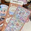 Izakaya Coffee Shop Journal Small Nose Sticker Decoration Diary Waterproof Sticker Cute
