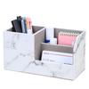 Leather Makeup Brush Holder Stationery Storage Pen Container Light Luxury Brush Pot