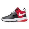Nike Team Hustle D 8 Velcro Performance Mid-Top Детские баскетбольные кроссовки Детские кроссовки Черный Красный Белый 881942-004