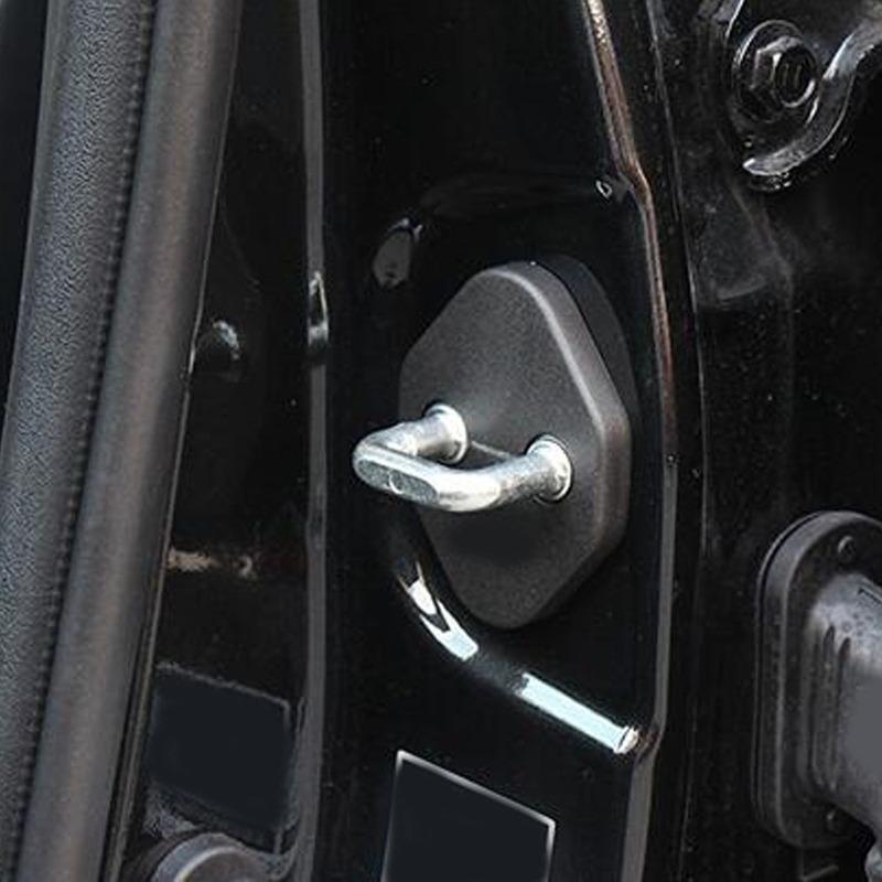 Car Styling Door Lock Latches Striker Cover Frame Trim For Honda CRV CR-V 2024 Auto Interior Accessories
