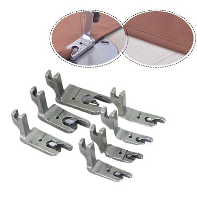 Швейная плоская автомобильная прижимная лапка для подшивки швейной машины Складная прижимная лапка Швейная машина для челночного стежка Прижимная лапка с рулонной подшивкой манжеты Прижимная лапка для плоской подшивки шва