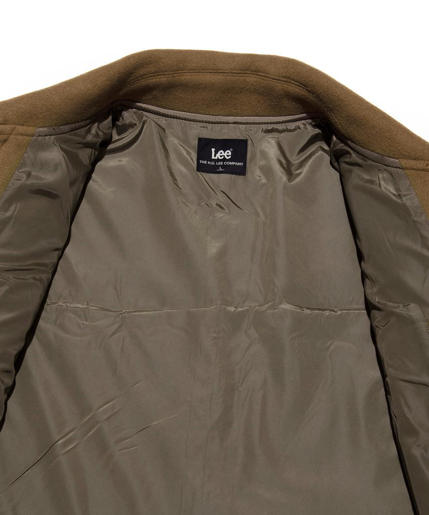 Lee Wool Blend Long Duffle Coat Camel