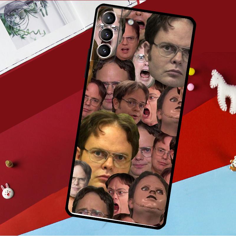 Dwight the office Jim Makes Funda For Samsung Galaxy S26 S25 S23 S22 S20 S24 Ultra S9 S10 Plus S21 FE S25 FE Phone Case