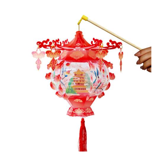 Yousheng китайский Новый год DIY фонарь комплект ручной старинный стиль фонарь дети DIY поделки для весеннего фестиваля день рождения детский душ свадьба