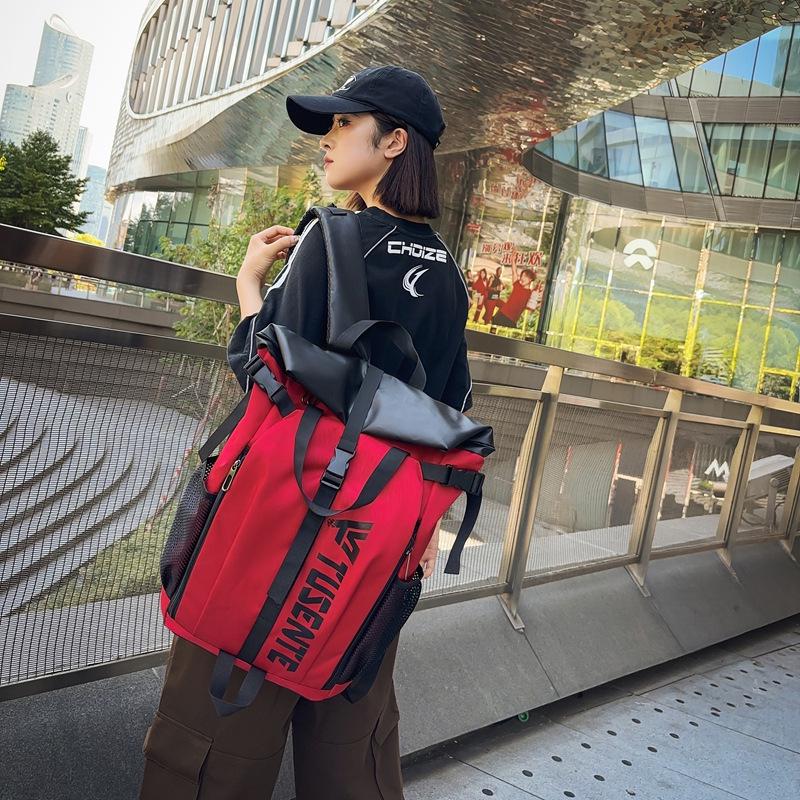 Мужской спортивный рюкзак большой вместимости для студентов - баскетбол, футбол, для улицы и путешествий