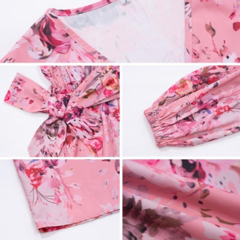 Женский комбинезон с длинными рукавами и высокой талией на осень и зиму Temperament Collision Printing