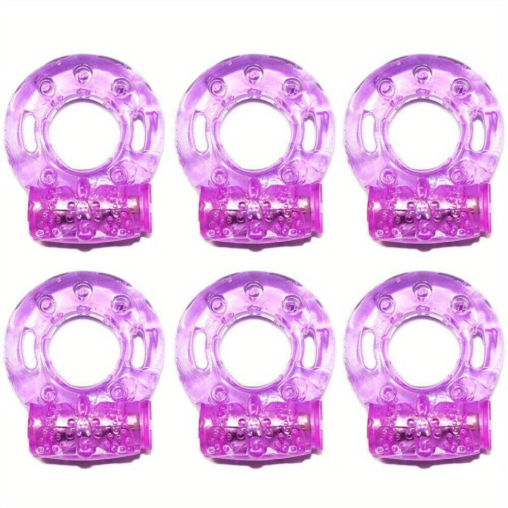 1pc Male Vibrating Cock Ring Penis Vibrator, Waterproof Couple Sex Toys Clit Orgasm