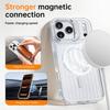 WEFOR Чехол для iPhone 17 16 15 14 Pro Max 13 с защитой объектива камеры, подставкой, совместимый с магнитным креплением, противоударный, сверхпрочный