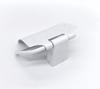 Best Selling Premium Luxury White Paper Holder Modern Stainless Steel Design for Bathroom Hotel and Hospital Use