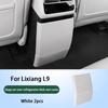 For Li Lixiang L6 L7 L8 L9 Car Rear Refrigerator Anti-Kick Pad Lixiang Rear Seat Air Conditioner Kick Plate Cover Accessories