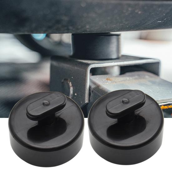 4Pcs Jacking Lift Pad Round Solid Rubber Durable Jacking Lift Puck for Chevrolet Corvette C5 C6 C7 GS