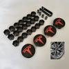 26PCS 30PCS Wheel Centerfor  Tesla Model 3 Model Y  2025 Model Y Juniper Car  Hub Decorative Caps Badge Lug Nut Protective Cover
