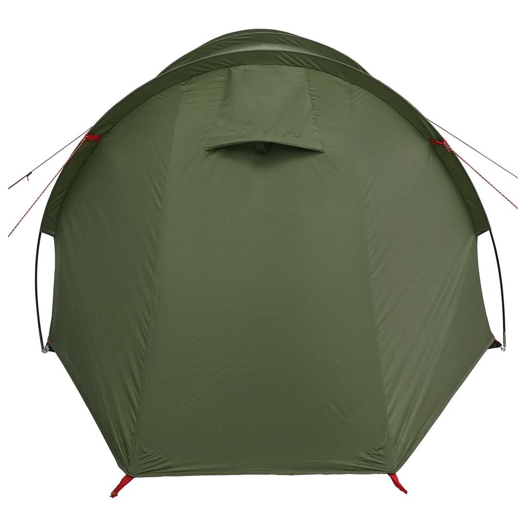Tunnel Tent Olive Green 410 x 175 x 105 cm Polyester and Steel