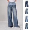 Ayollar kundalik sport shimlari Sweatpant Jinslar Printli Denim shimlar