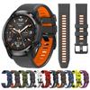 Спортивный силиконовый ремешок для TicWatch Pro 3 Ultra Ремешок для E3 E2 S2 Pro X GTW 2021 Браслет для умных часов 20 мм 22 мм Мягкая петля Ремешок для часов